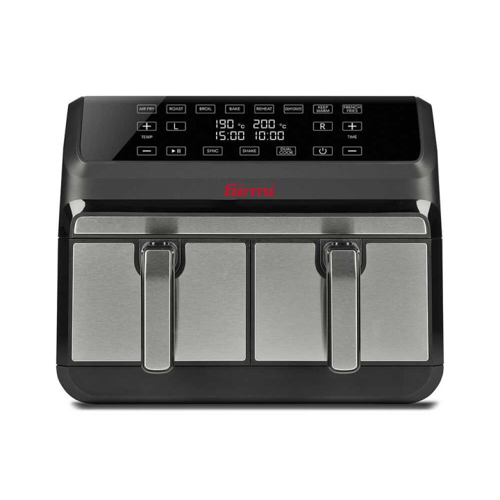 Girmi FG22 Ecofrit Bis digitaalinen ilmafriteerauskeitin, 8 l, 1 700 W