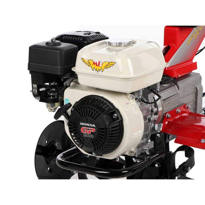 RL 428 bensiinikäyttöinen jyrsin, Honda GP200, 196 cm³, 6,5 HP, 85 cm