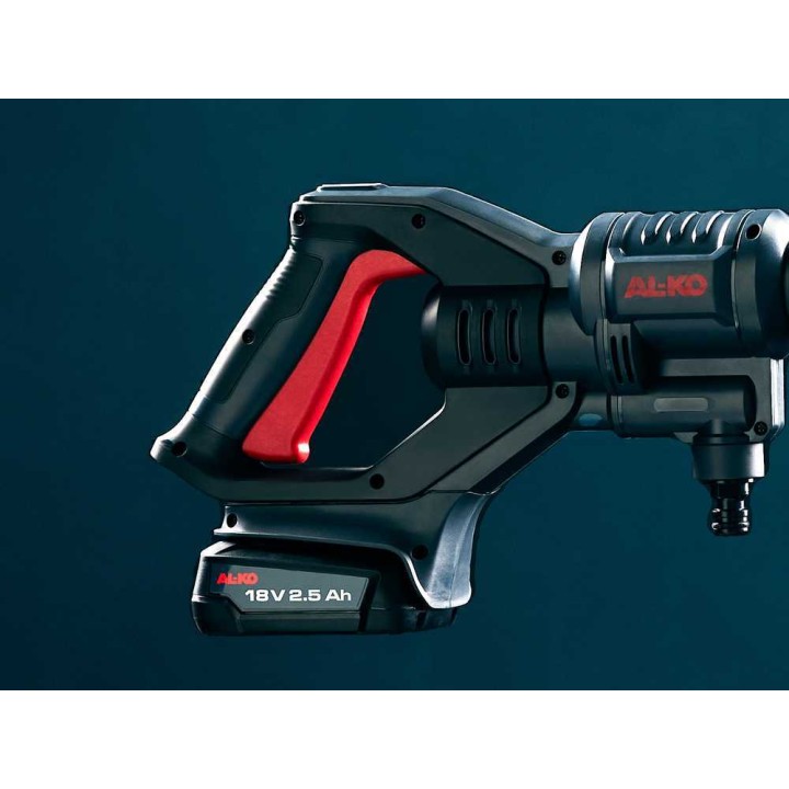 AL-KO PW 1850 akkukäyttöinen painepesupistooli, 18 V, 2,5 Ah