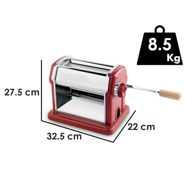 Imperia Gran Gourmet Rosso pastakone, ruostumaton teräs, 220 mm
