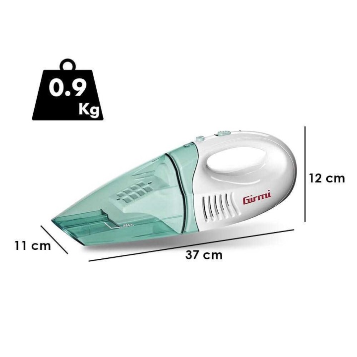 Girmi AP10 ladattava märkä- ja kuivaimuri, 30 W, 4,8 V