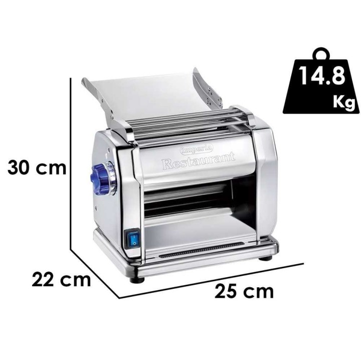 Imperia New Restaurant Professional Ruvida sähköinen pastakone, 160 W, 230 V
