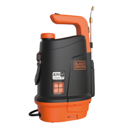 Black Decker BXSPBS05E akkukäyttöinen reppusumutin 5 l 3 7 V 2 6 Ah