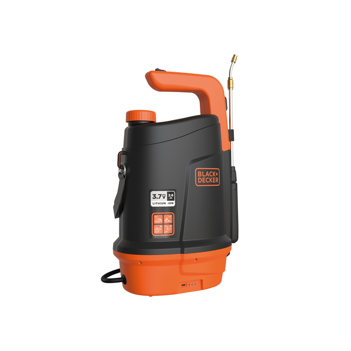 Black Decker BXSPBS05E akkukäyttöinen reppusumutin 5 l 3 7 V 2 6 Ah