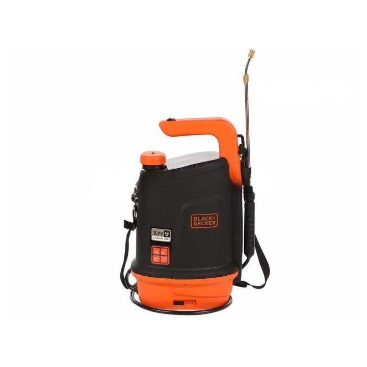Black & Decker BXSPBS05E akkukäyttöinen reppusumutin, 5 l, 3,7 V, 2,6 Ah