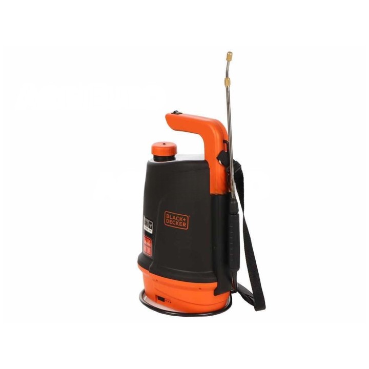 Black & Decker BXSPBS05E akkukäyttöinen reppusumutin, 5 l, 3,7 V, 2,6 Ah