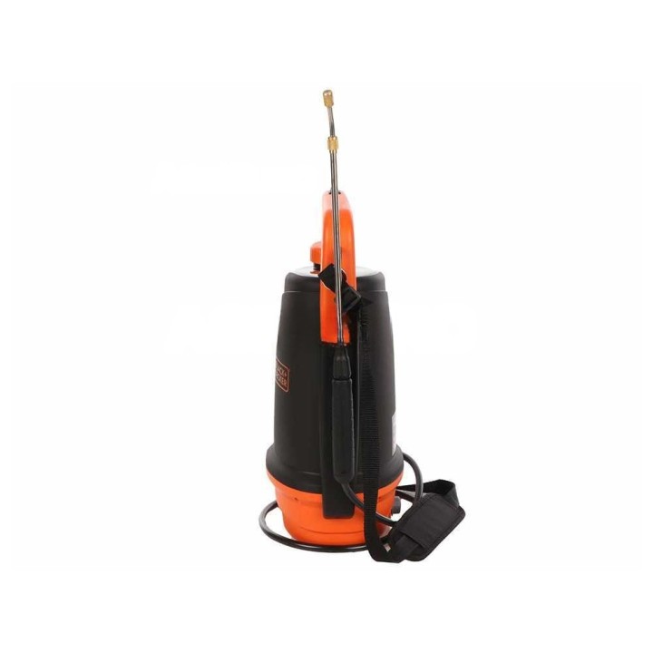 Black & Decker BXSPBS05E akkukäyttöinen reppusumutin, 5 l, 3,7 V, 2,6 Ah