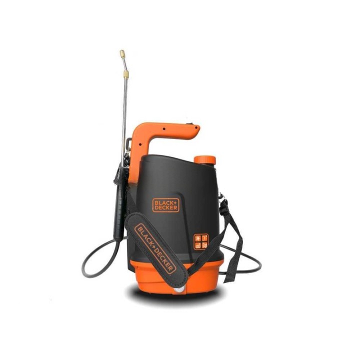 Black & Decker BXSPBS05E akkukäyttöinen reppusumutin, 5 l, 3,7 V, 2,6 Ah