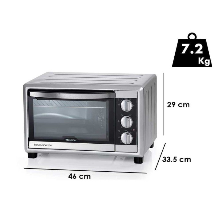 Ariete Bon Cuisine 250 sähköuuni, 25 l, 1 500 W, 230 V
