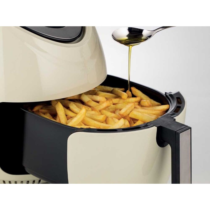 Ariete 4618/02 Airy Fryer XXL -kuumailmakeitin, 7 l, 1 800 W, beige