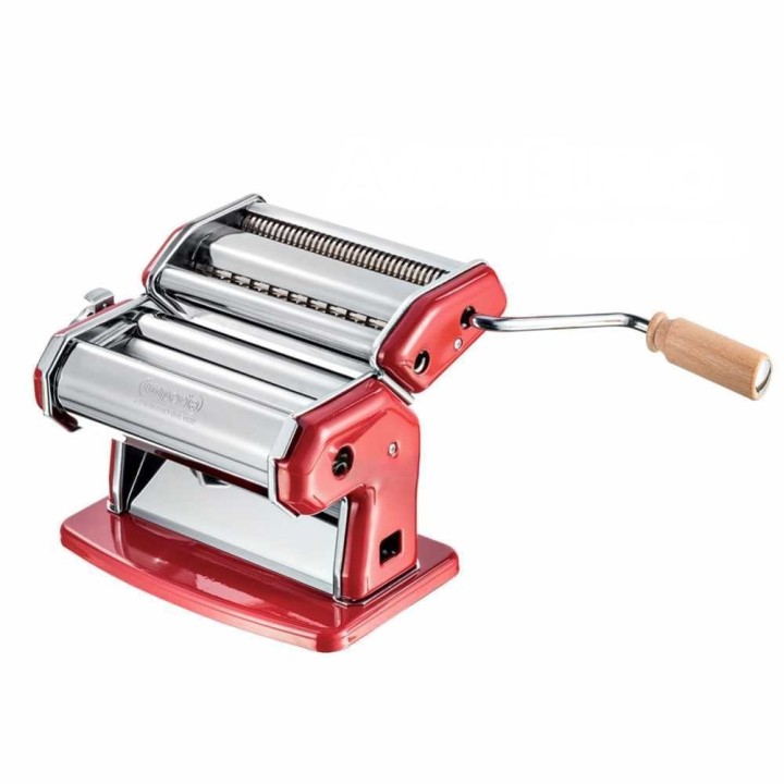 Imperia iPasta T 2 6 5 mm punainen manuaalinen pastakone ruostumaton teräs