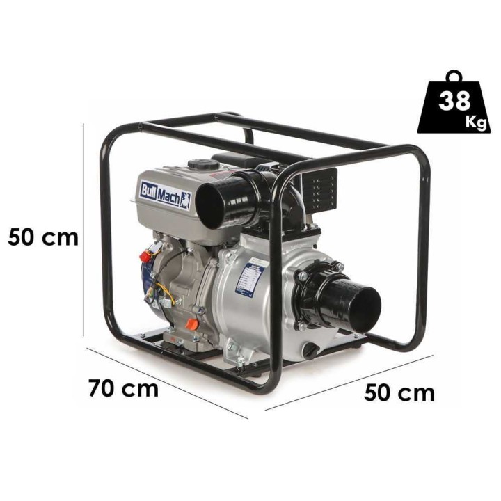 BullMach LYMPHIA 100 moottoripumppu, 9 HP, 100 mm