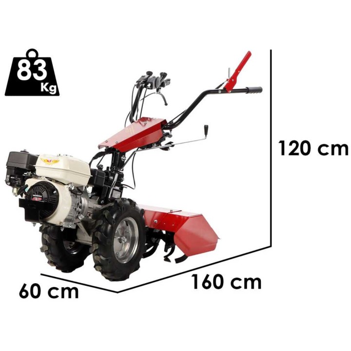 Meccanica Benassi MF226 monitoimikultivaattori, Honda, 5,8 HP, 2+2 vaihdetta