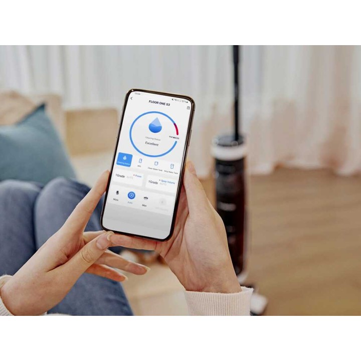 Tineco Floor One S3 Extreme älykäs akkukäyttöinen lattianpesukone, 220 W