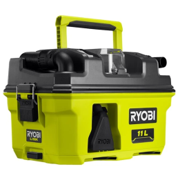 Ryobi RV1811 0 akkukäyttöinen märkä kuivaimuri 18 V ilman akkua ja laturia