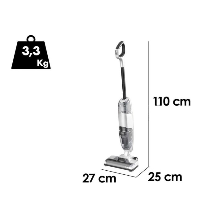 Tineco iFloor 2 Plus -lattianpesukone, akkukäyttöinen, 120 W, 22,2 V