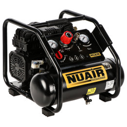 Nuair Siltek TB 6 öljytön hiljainen kompressori 1 5 HP 6 l 230 V