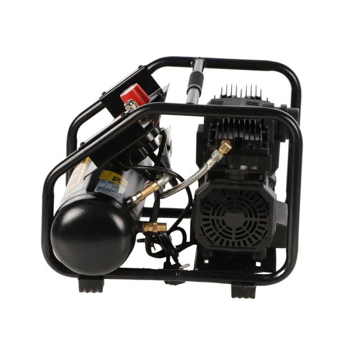 Nuair Siltek TB 6 öljytön hiljainen kompressori, 1,5 HP, 6 l, 230 V
