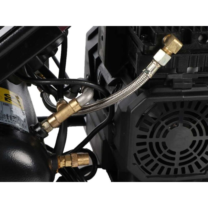 Nuair Siltek TB 6 öljytön hiljainen kompressori, 1,5 HP, 6 l, 230 V