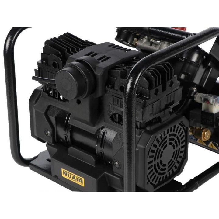 Nuair Siltek TB 6 öljytön hiljainen kompressori, 1,5 HP, 6 l, 230 V