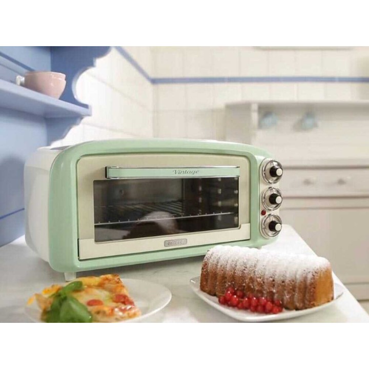 Ariete 0979 sähköuuni, 18 l, 1 380 W, vihreä