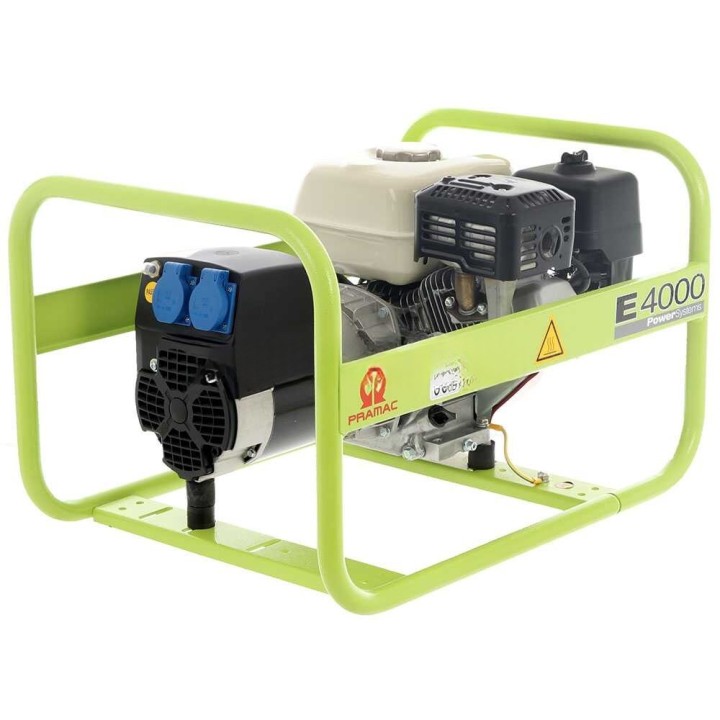 Pramac E 4000 bensiinikäyttöinen generaattori, 3 kW, yksivaiheinen