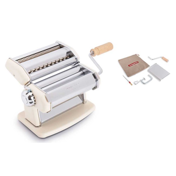 Imperia iPasta T. 2/6,5 mm Crema manuaalinen pastakone, ruostumaton teräs, 150 mm