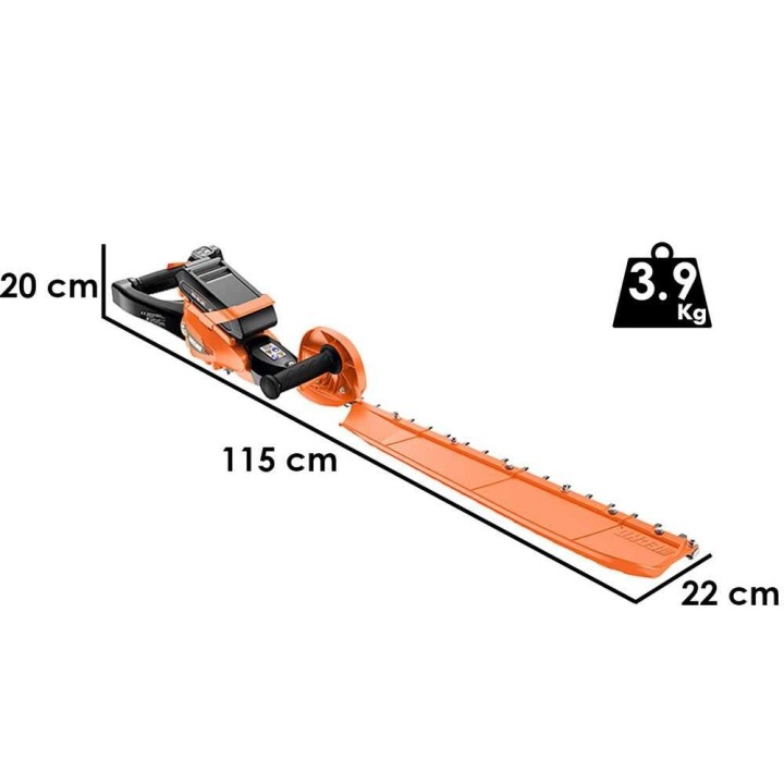 Echo DHCS-2800 akkupensasleikkuri, 71,4 cm, ilman akkua ja laturia
