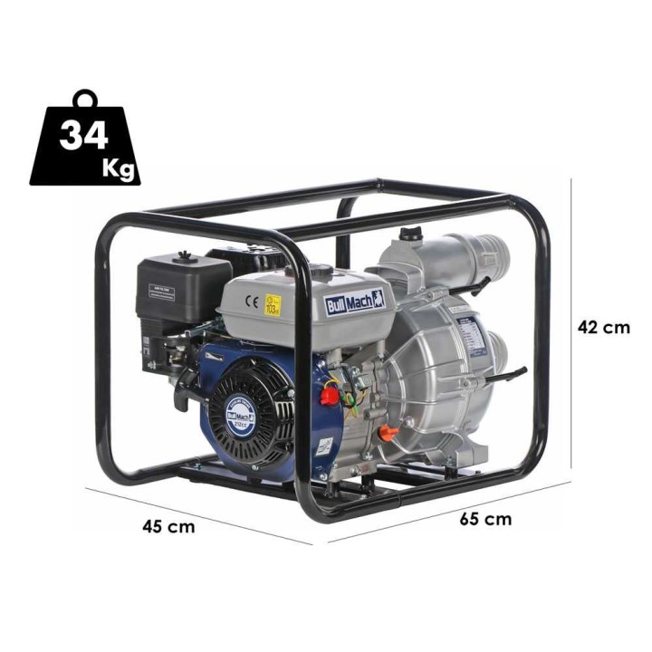 BullMach NERINA 80 likavesipumppu, 7 HP, 80 mm liitännät