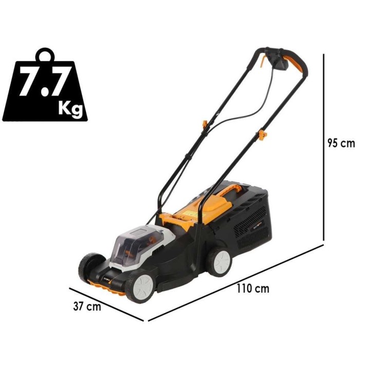 Batavia 7064713 akkuruohonleikkuri, 18 V, 32 cm, ilman akkua ja laturia