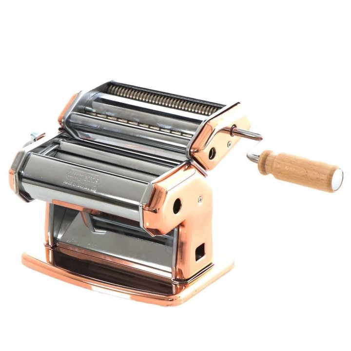 Imperia iPasta T 6 5 12 mm pastakone kuparinvärinen käsikäyttöinen