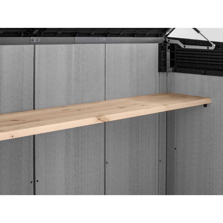 Keter Grande Store säilytyskaappi ulkokäyttöön, 2 020 l, 190,5 × 109,3 × 132,5 cm