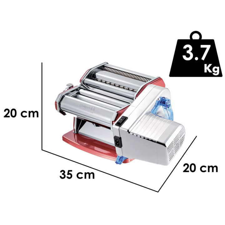 Imperia iPasta Rosso Classic sähköinen pastakone, 80 W, 140 mm