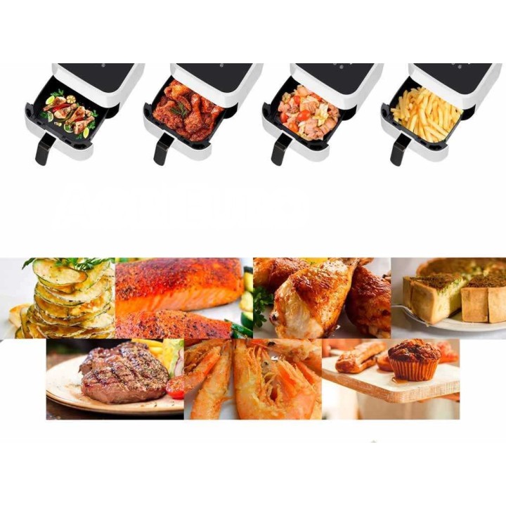 Classe VIVO Air Fryer 4 l digitaalinen kuumailmakeitin, 1 200 W, 220–240 V