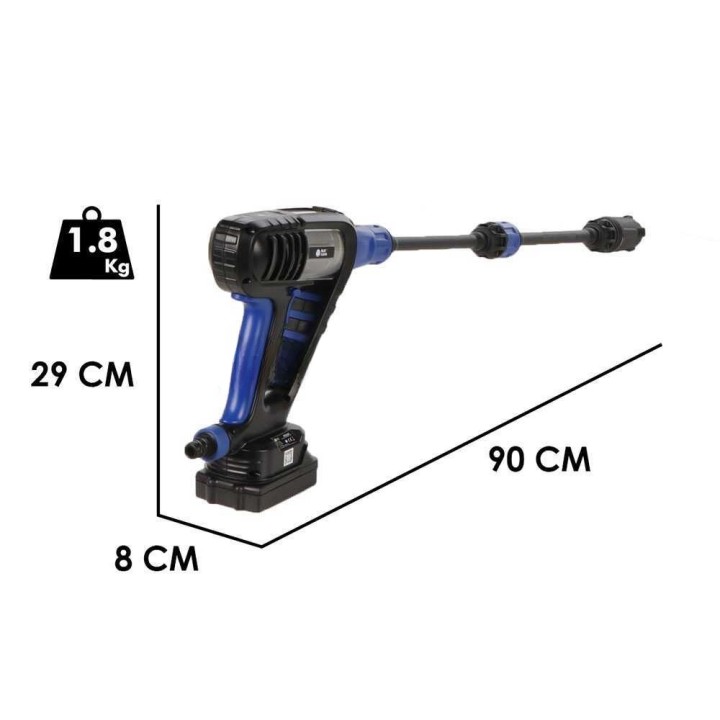 Annovi & Reverberi AR BC 250 DSS akkukäyttöinen painepesuri, 24 bar, 18 V, 2,5 Ah