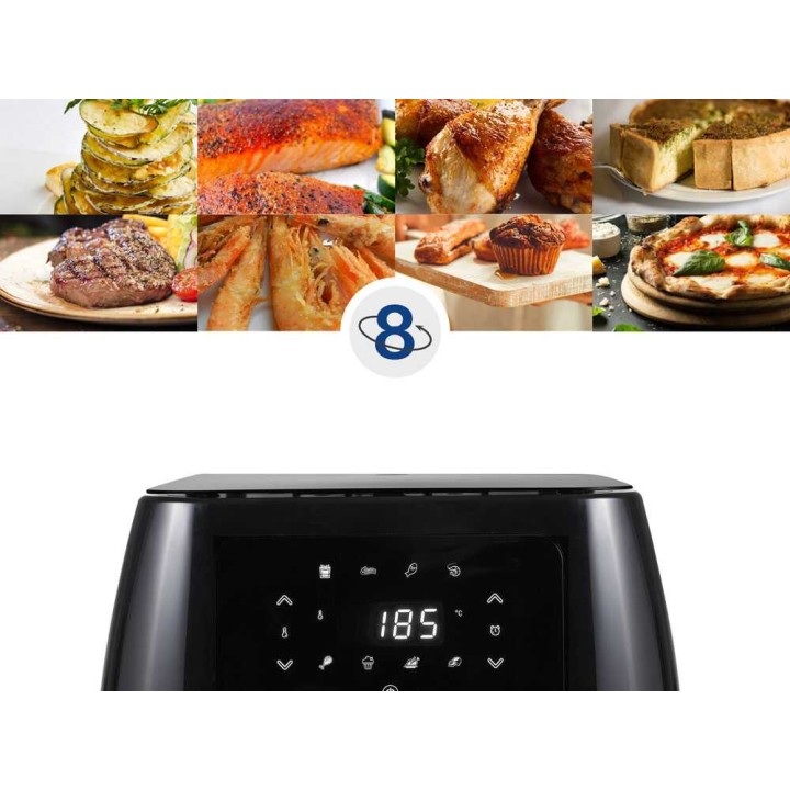 Classe VIVO Air Fryer 6,5 l digitaalinen kuumailmakeitin, 1 700 W