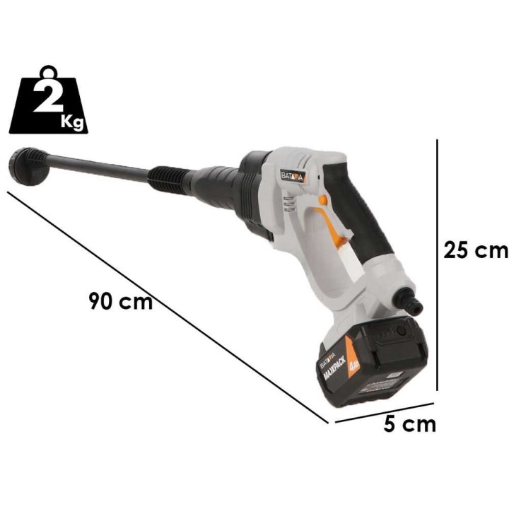 Batavia NEXXFORCE 7064735 painepesuripistooli, 18 V 4 Ah, 22 bar
