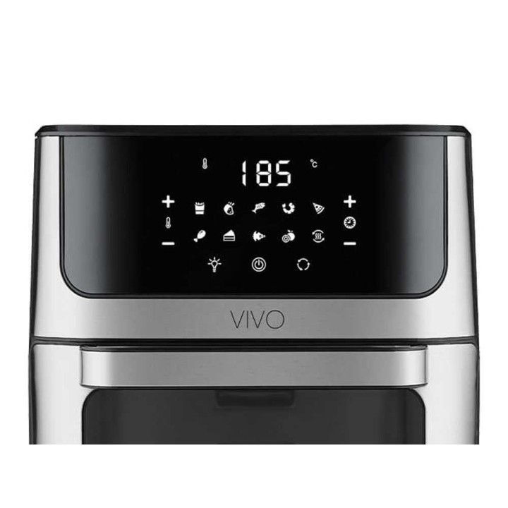 VIVO Air Fryer 12 l ilmafriteerauskeitin, 1 800 W, kosketusnäyttö