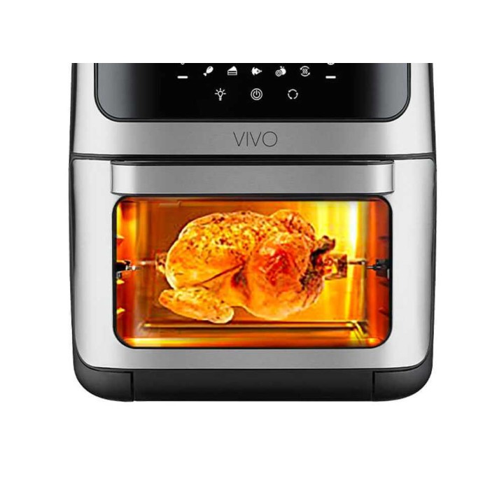 VIVO Air Fryer 12 l ilmafriteerauskeitin, 1 800 W, kosketusnäyttö