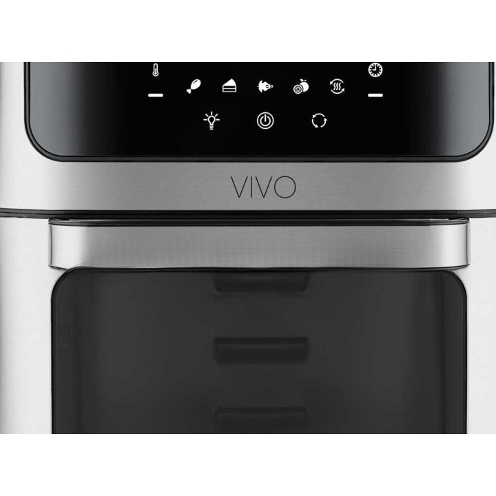 VIVO Air Fryer 12 l ilmafriteerauskeitin, 1 800 W, kosketusnäyttö