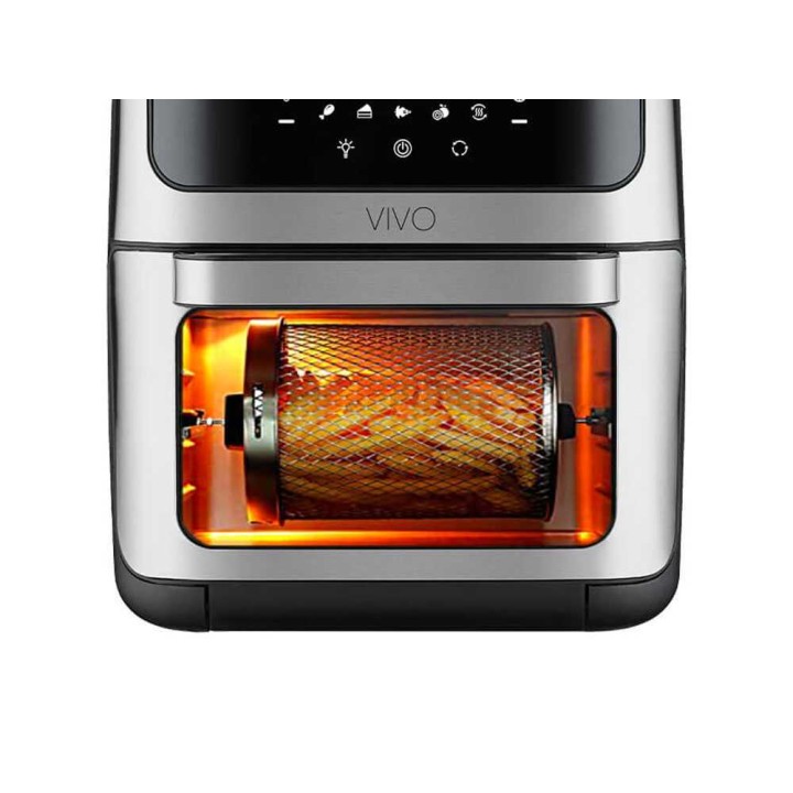 VIVO Air Fryer 12 l ilmafriteerauskeitin, 1 800 W, kosketusnäyttö