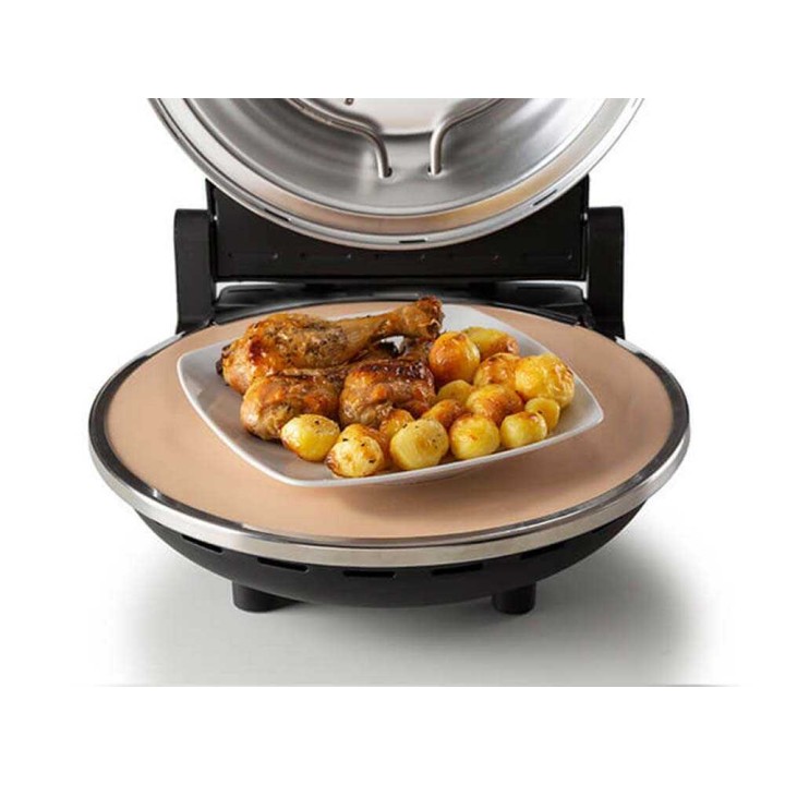 Ariete 0917 sähköinen pizzauuni kivilevyllä, 1 200 W, 400 °C