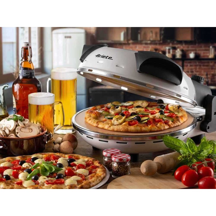 Ariete 0918 sähköinen pizzauuni, 1 200 W, 230 V, valkoinen