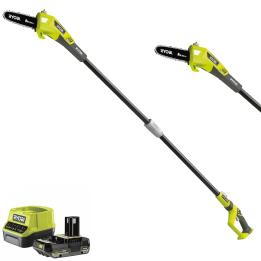 Ryobi RPP182020 akkuoksasaha 20 cm 18 V 2 Ah teleskooppivarsi 300 cm