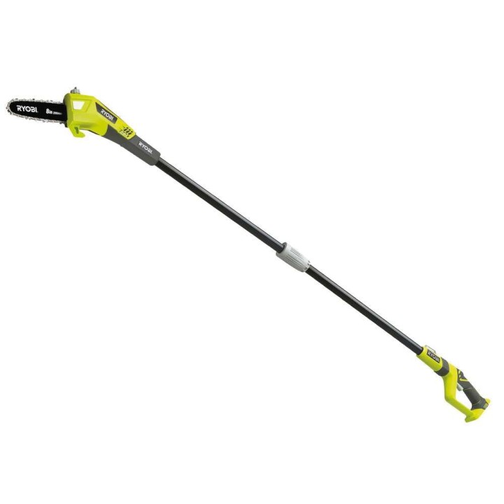 Ryobi RPP182020 akkuoksasaha, 20 cm, 18 V 2 Ah, teleskooppivarsi 300 cm