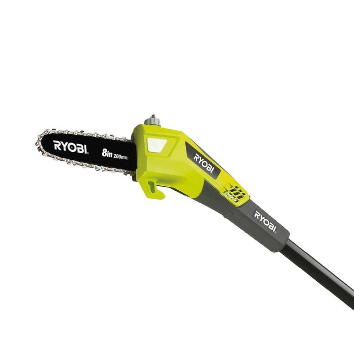 Ryobi RPP182020 akkuoksasaha, 20 cm, 18 V 2 Ah, teleskooppivarsi 300 cm