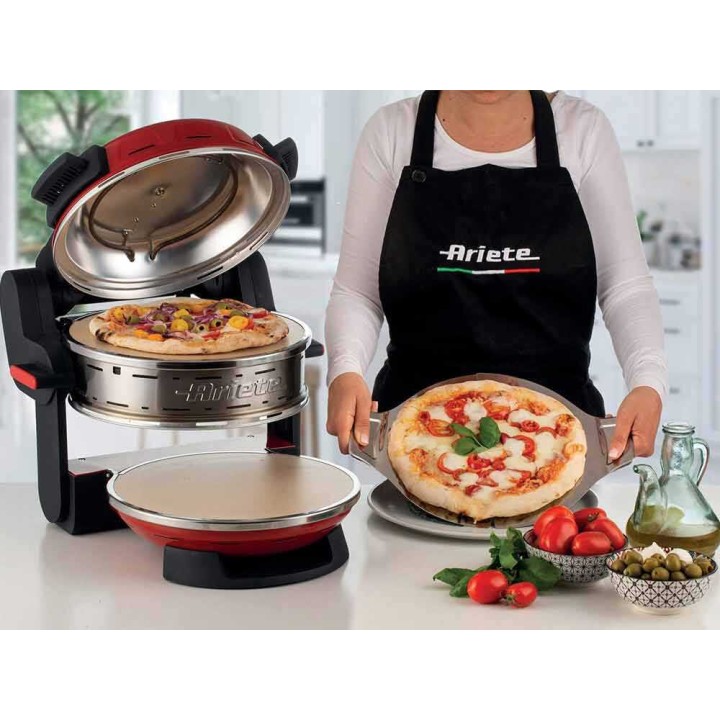 Ariete Pizzeria 0927/00 kaksitasoinen sähköpizzauuni, 2 300 W, 400 °C