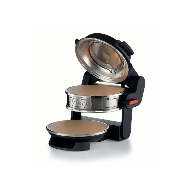 Ariete 0927/01 kaksitasoinen sähköinen pizzauuni, 2 300 W, 230 V, musta