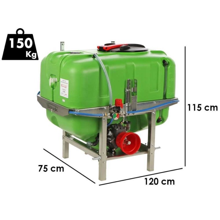 Sbaraglia Spray 400L -ruiskutuslaite traktoriin, Annovi Reverberi AR 503, 400 l