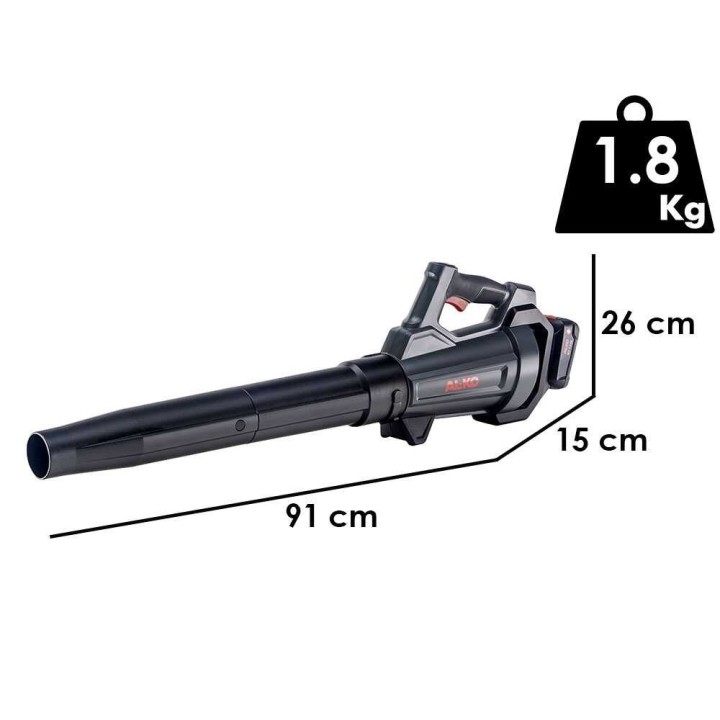 AL-KO LB 1860 akkukäyttöinen lehtipuhallin, 18 V, 2,5 Ah